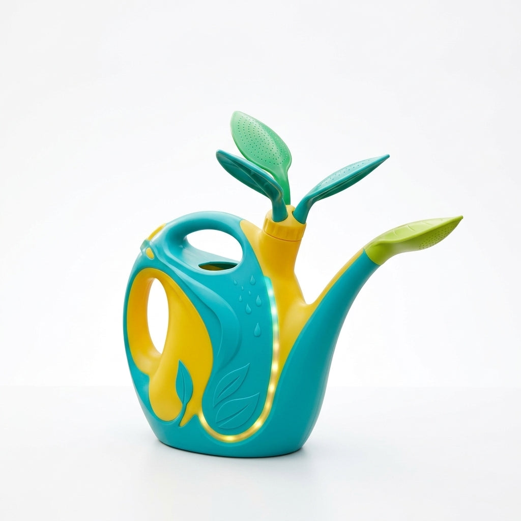 *CvbFdsk Colorful Garden Watering Can with Fine-Spray Spout, Ergonomic Handle for Indoor and Outdoor Plants*