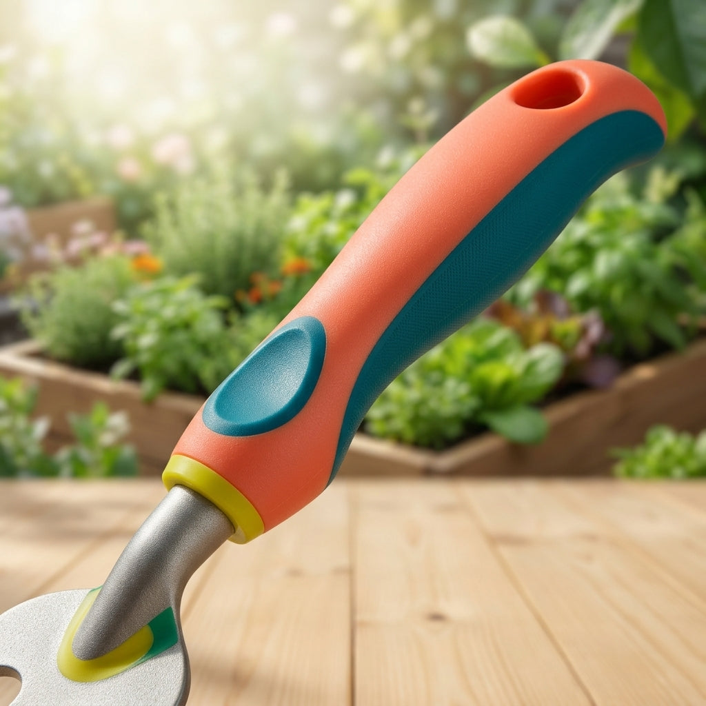 *CvbFdsk 2-Piece Garden Hand Tool Set, Ergonomic Hand Trowel and Cultivator for Planting, Weeding and Soil Loosening*