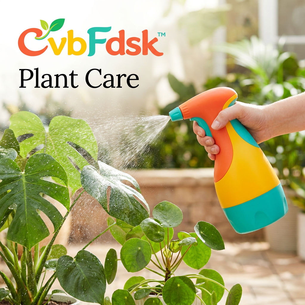 *CvbFdsk Fine Mist Plant Spray Bottle for Indoor Plants, Home Garden and Leaf Care*